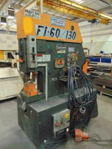 Image for 4" x 4" x 1/2" Scotchman #FI60/130, hydraulic ironworker, 5 HP, Coper notcher, S/N 210tm495,1995