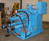 Image for 30 HP Rexroth, pressure comp, 30 GPM, 260 gal.L-shaped tank, cooler/filter, #499