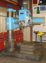 Image for 4' Ikeda #RM1300, power clamping & elevation, 1977, tag #14716