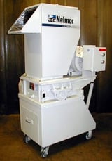 Image for 10" x 12" Nelmor, 10 HP, 3 knife solid rotor, bin discharge, casters, tray feed (30 available)