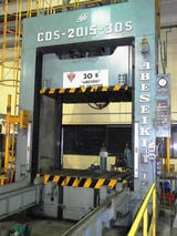 Image for 33 Ton, Abeseiki #CDS-2015-30S, hydraulic die spotting press, 70.87" stroke, 70.87" DL, 30" window, #26009