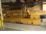Image for 1400 KW Caterpillar #D3606, diesel generatory, 277/480 Volts, 3-phase, 6836 hrs, 900 RPM, skid mounted, 1986