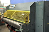 Image for 75 Ton, Samco #TC-75, 32"x 67" bed, full head, 39" tray height, 6.8" stroke, 1-1/2"-8.3" daylight opening, 4 HP,full beam die cutting clicker press machine, new electrics, #A2423