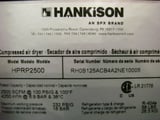 Image for 2500 cfm, 100 psi, Hankison #HPRP, refrigerated, air cooled, 460 V., 2010, #A-2557