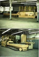 Image for 41000 Ton, Verson Wheelon Fluid Cell Forming Press #41000R-50x164, 10000 psi, Forming Depth 6" & 10" within 2-Trays