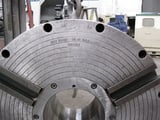 Image for 20" SMW #BB500-160, stationary mount air chuck, 6.3" bore, new surplus