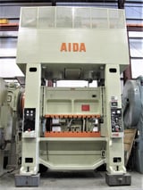 Image for 330 Ton, Aida #PMX(1), 12" stroke, 31" Shut Height, 73" x43" bed, 30-90 SPM, under power, 1985 (2 available)