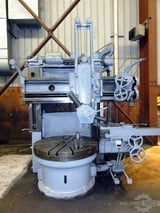 Image for 52" King, vertical turret lathe, 52" face plate, 3-96 RPM, 25 HP, 440 V., built-in 4-way toolpost on side head