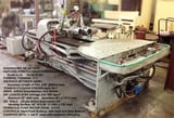 Image for 17.5 Ton, Hufford horizontal stretch wrap forming press #A10, 205" part length, distance between, 4" x 5" extrusion head & 6" sheet head