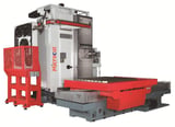 Image for 5.12" Microcut #HBM-5T, 60 automatic tool changer, ram, 137" X, 102" Y, 3k RPM, rotary table, Fanuc 31i, 2012, #21897