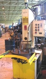 Image for 15 Ton, PDC #Natt-1530, air / hydraulic compound toggle press, 2.59 stroke, 6.59" daylight, 23" rotary table, 1978, #9837