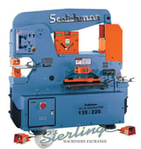 Image for 3" x 3" x 3/8" Scotchman #DO-135/220-24M, ironworker, 135 ton, dual operation, 12" throat, made in the USA, new, #SMDO13522024M