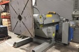Image for 18000 lb. Aronson #GE-180VF, gear elevated, power tilt, vari-spd rotation, clean, 54" square -T-slotted table, 46.5"-79.5" horizontal axis max. height, 2012