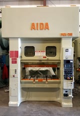 Image for 220 Ton, Aida #Link-Motion, hi-speed,, 6" stroke, 19.6" Shut Height, 61" x37" bed, 5-120 SPM, 1997