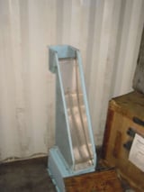 Image for 6" x 24" Bauermeister #552F61-4B9-6046, static inclined dewatering sieve, Stainless Steel wedge slot 0.010' ', FRP body, unused, #0534803