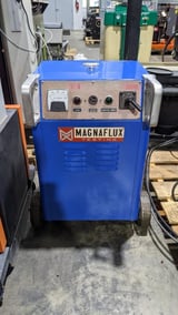 Image for Magnaflux #DRA-2393, portable magnetic particle, 1500 amp AC, 1000 amp HWDC, 50/60 hz