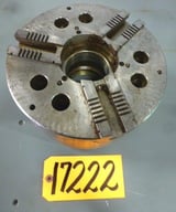 Image for 10" SP Sheffer, 3-jaw power chuck, 3" hole, steel body, A1-8, s/n #10CC1922, #17222