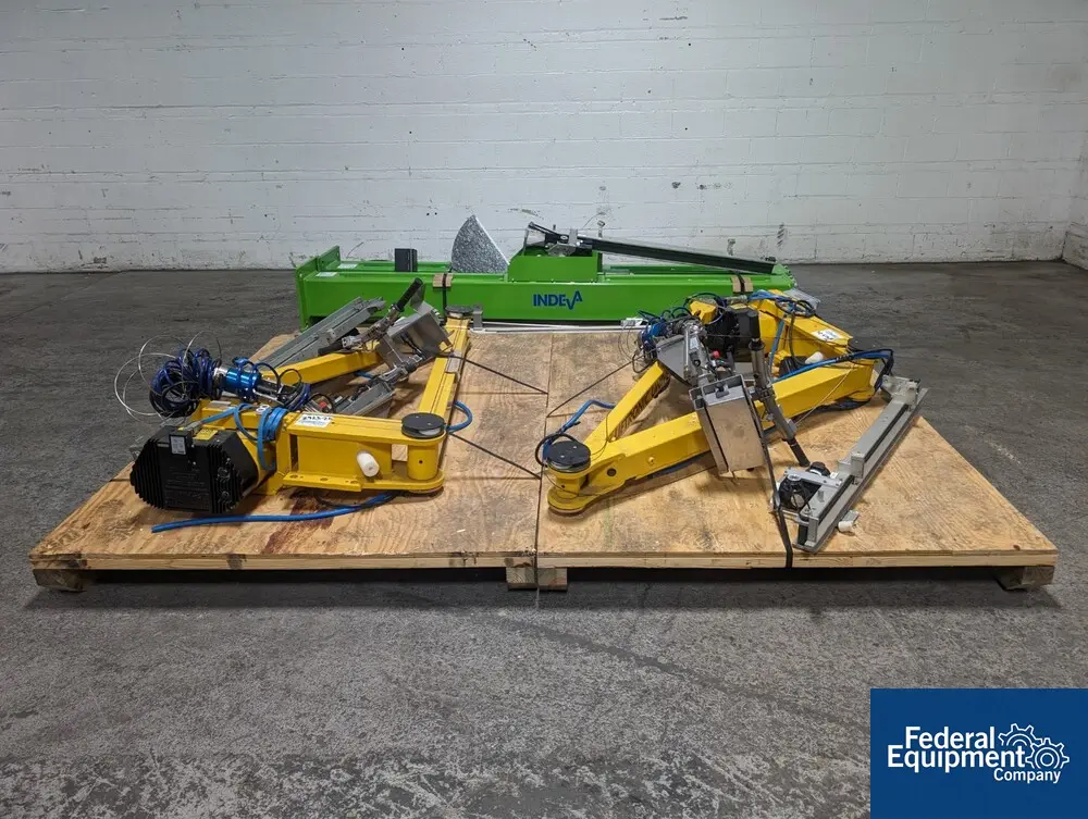 Ineva Liftronic #2ALTF, Universal Articulated Lifters, LOT of 2, 20 kg capacity, handlebar controls, column