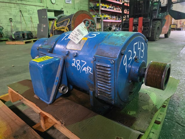 25 HP 1800 RPM Baldor, Frame 287ATZ, Drip-Proof Ball Bearing, 240 VA, 300/150 VF
