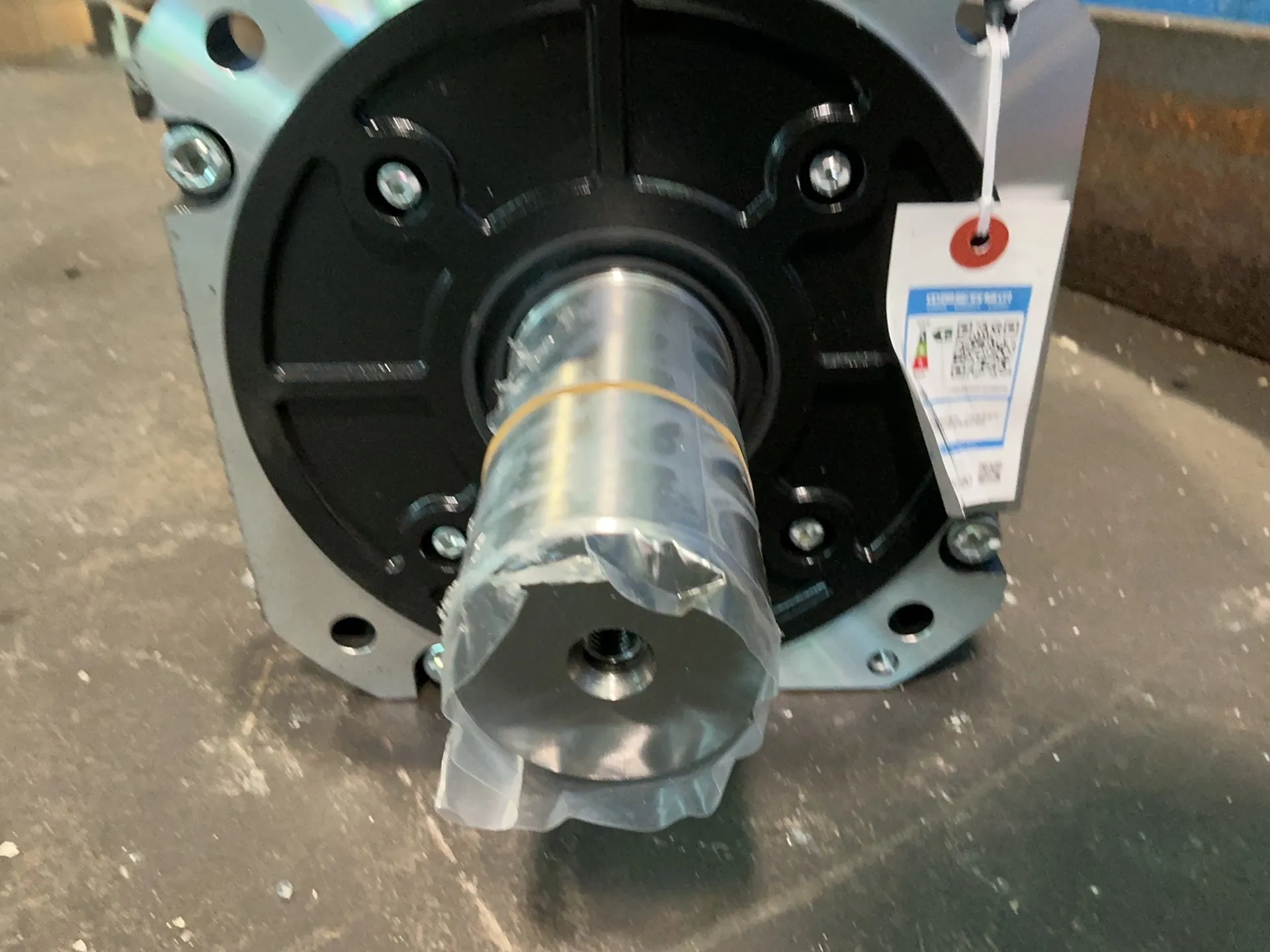 Mitsubishi Electric #HG-JR11K1M, AC servo motor, 1500 RPM, 61 A, 120 Volts (3 available)