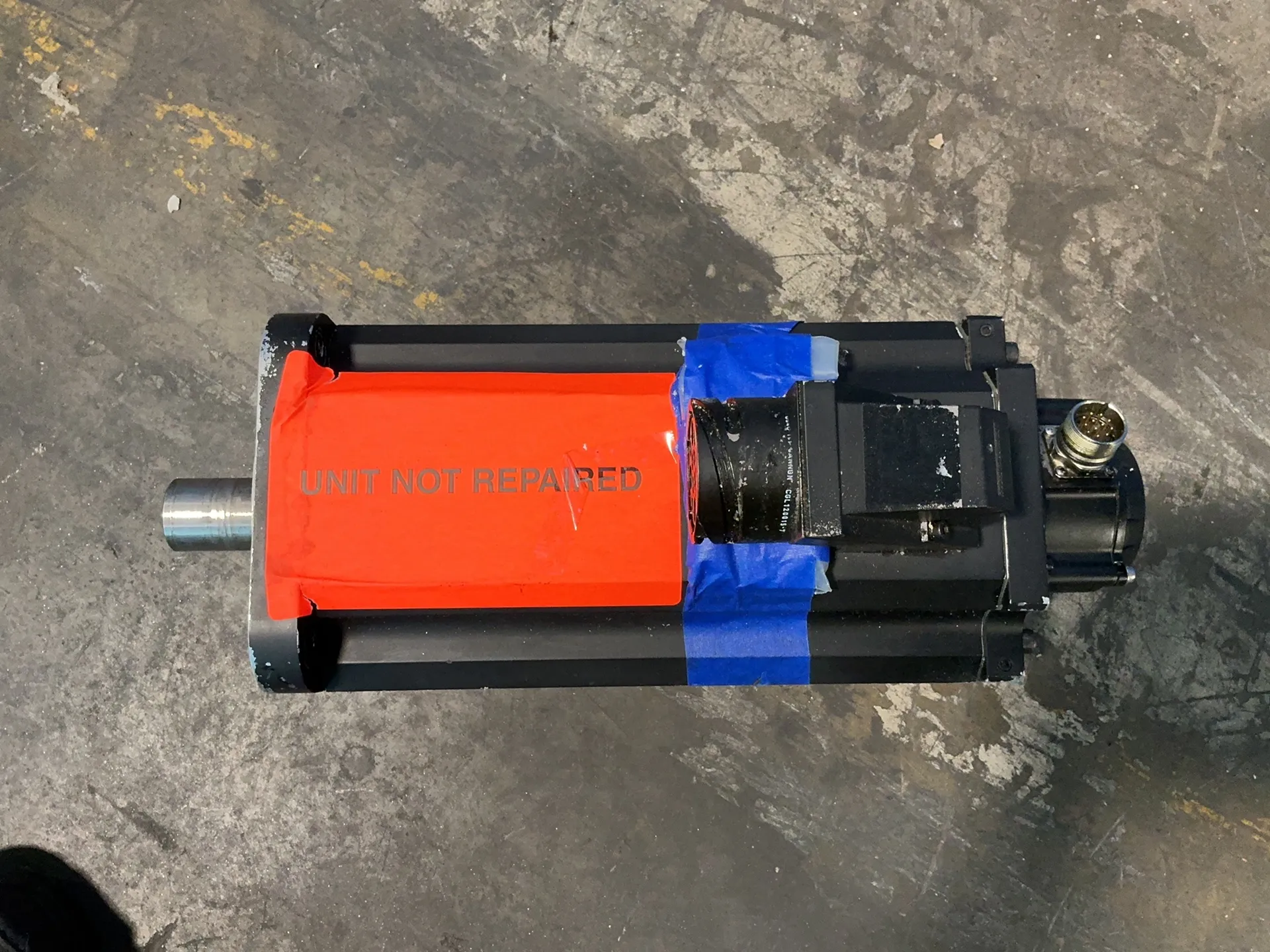 Rexroth Indramat #MHD093B-058-PG0-AN, permanent magnet motor, 6000 RPM, .87 Nm/A, 2000