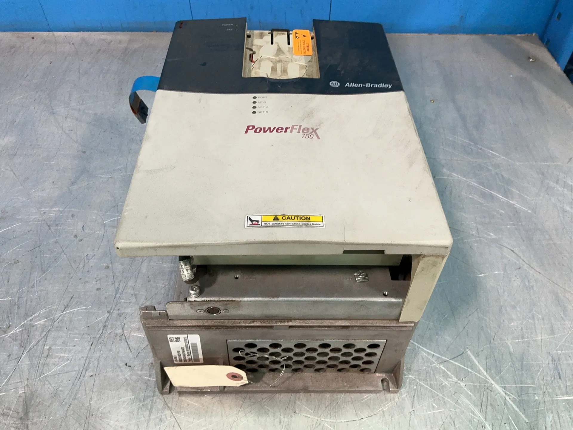 25 HP Allen-Bradley #20BD034A0AYNAND0, PowerFlex 700 servo drive, 0-460 Volts, 3 phase, 2008