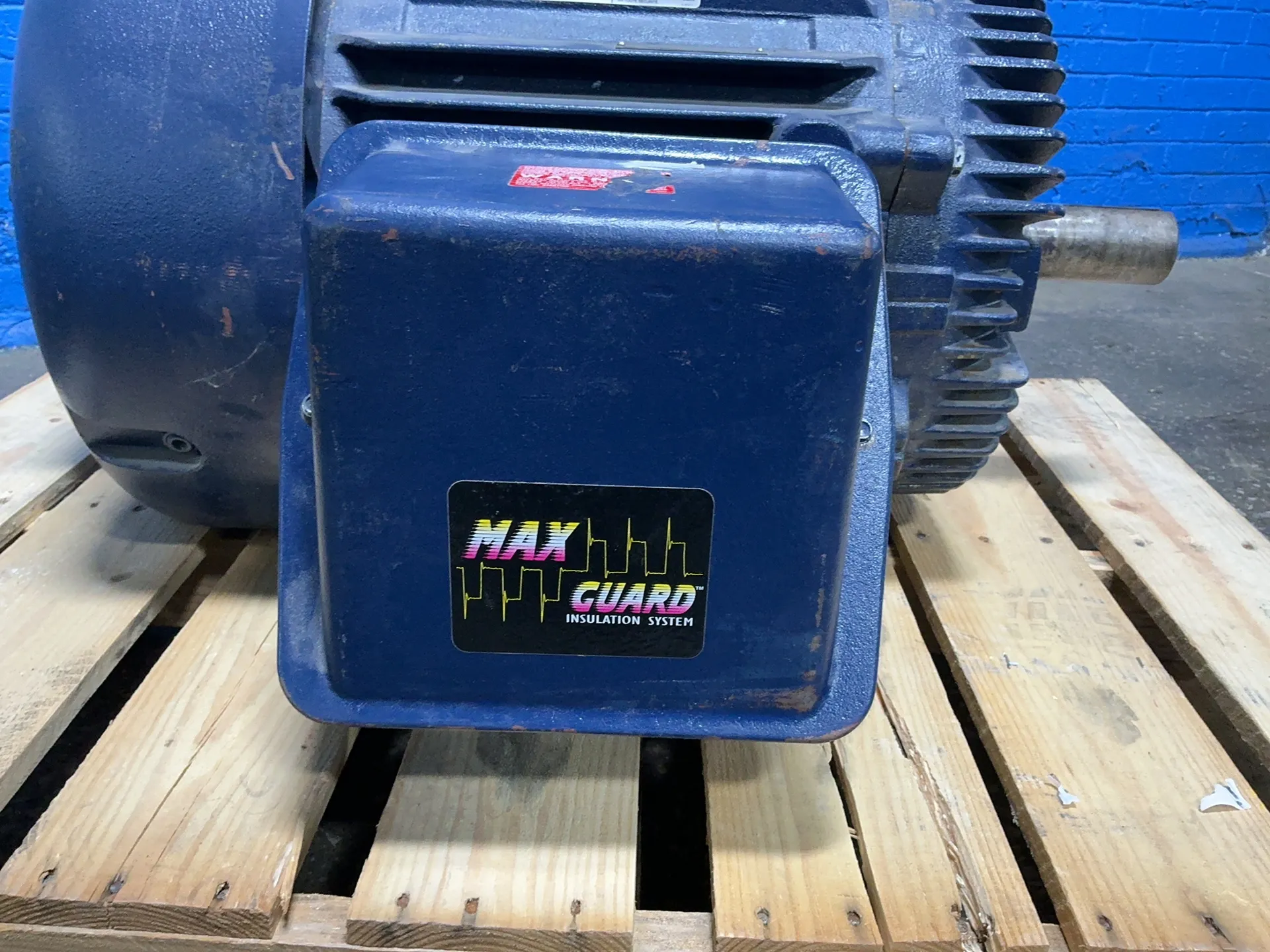 60 HP 3000 RPM Marathon #PVJ364THFS8036DUR1431, Frame 364T, 3 phase, 60 Hz, 230/460 Volts