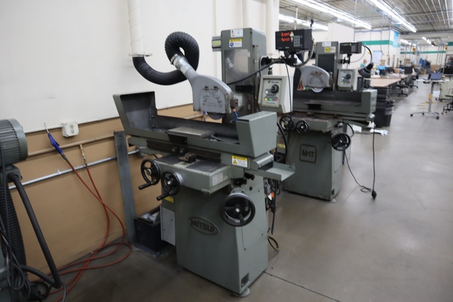 6" x 12" Mitsui High-Tec #MSG-200MH, hand feed surface grinder, variable speed spindle, Sony 2-axis digital