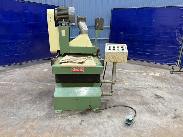 Cantek, groove and scoop carving machine, for wood chair seats