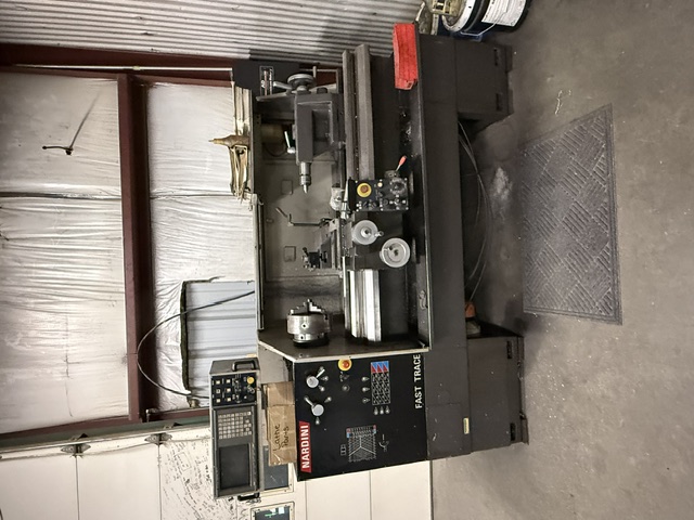 Nardini #Fast-Trace-220, CNC Combination Lathe, 17.3" swing, 35.5" centers, 10.1" socs, 2.03" spindle bore, 5