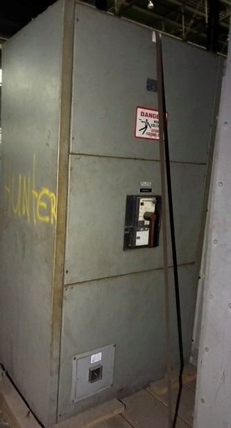 2500 Amp, General Electric #MMF7, Air Circuit Breaker, power break