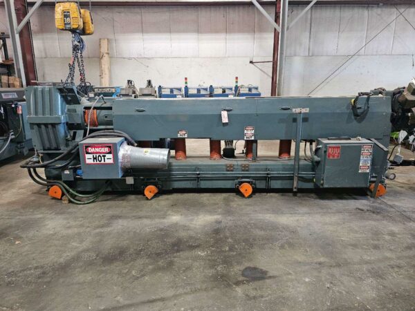 4.7" Davis Standard #120MM45CT, extruder, 120mm, 30:1 L/D, 200 HP, electrically heated, water cooled