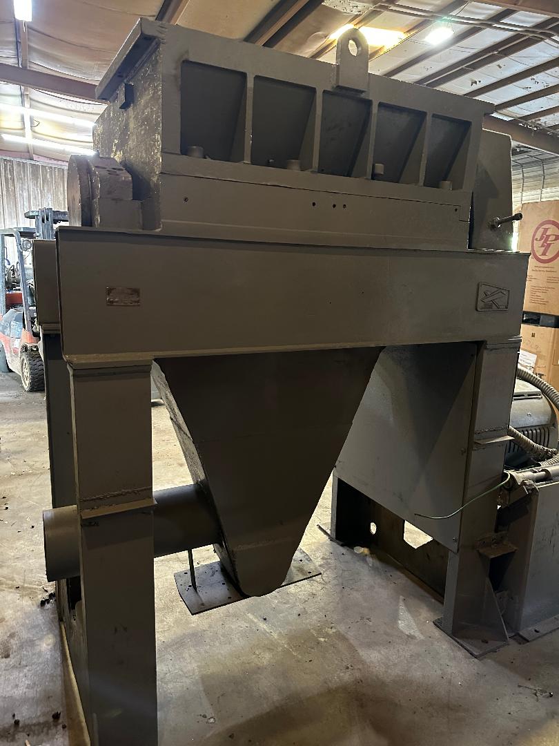20" x 40" Polymer #2040, plastic granulator, 150 HP, 3 knife open rotor