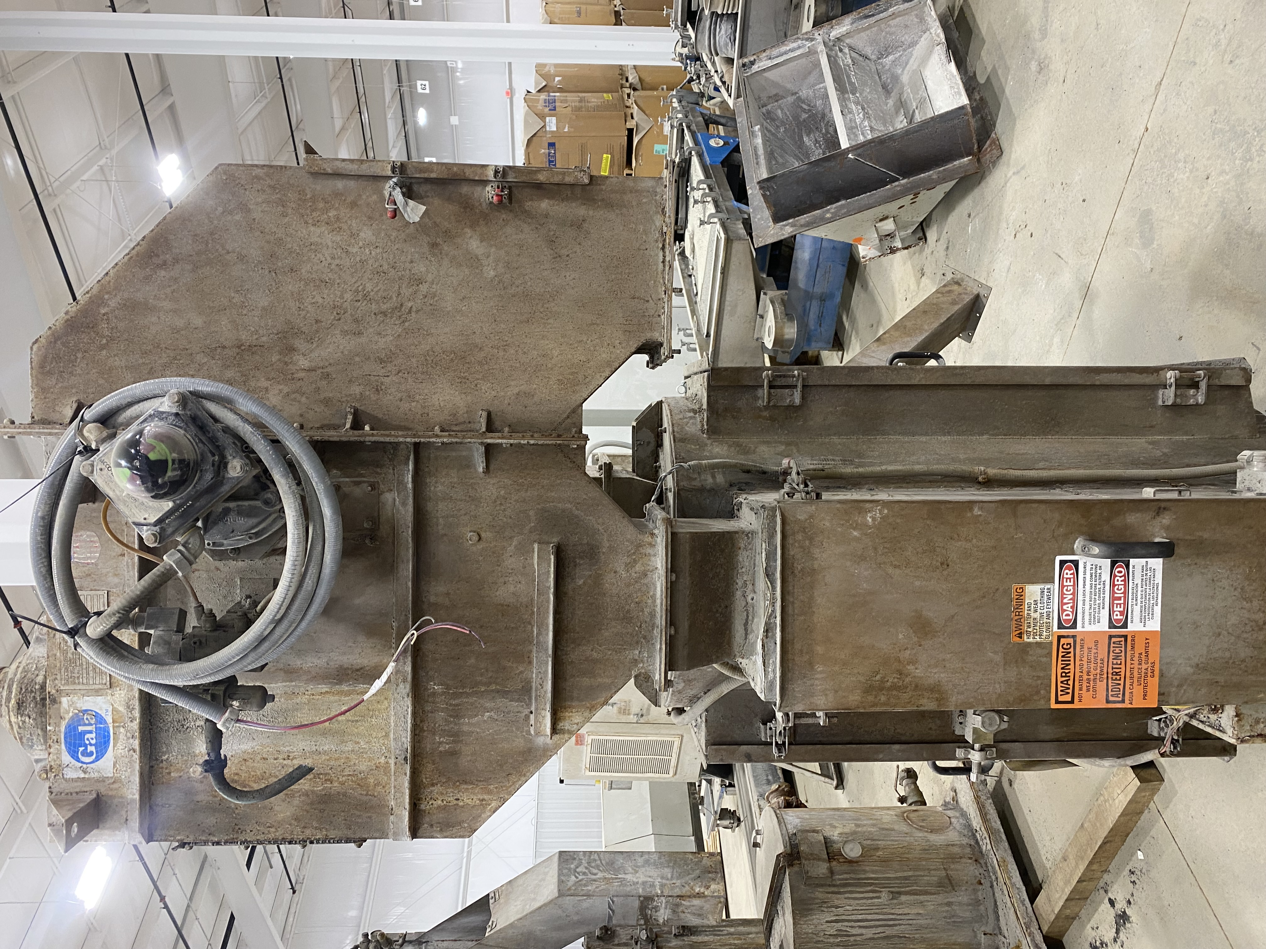 Gala #MAP-7, complete pelletizing system, TWS 140 water system, 2016 DW dryer, new die, 2011 & 2012 (2