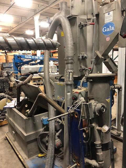 2.5" HPM #Torquemaster-III, pelletizing extrusion line, Gala CS40 system, Lufkin 17.1:1 gearbox, multiple