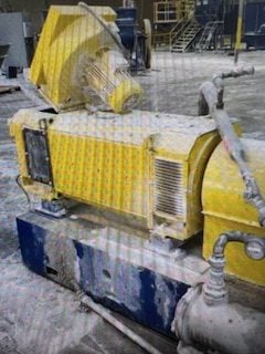 2.8" ICMA San Giorgio, twin screw pelletizing line, 71mm, Gala 6 pelletizer, spare pelletizer, Beringer