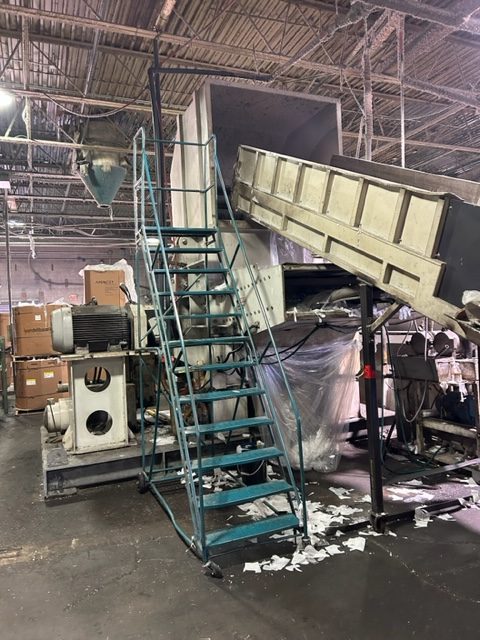 6.5" NGR #X-GRAN-165, recycling pelletizing line, 165mm, 40:1 L/D, 370 KW, up to 1200 kg/hr, double