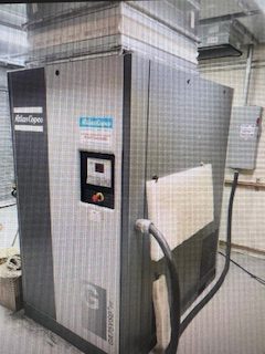 Atlas Copco #GA75VSD-FF, rotary screw air compressor