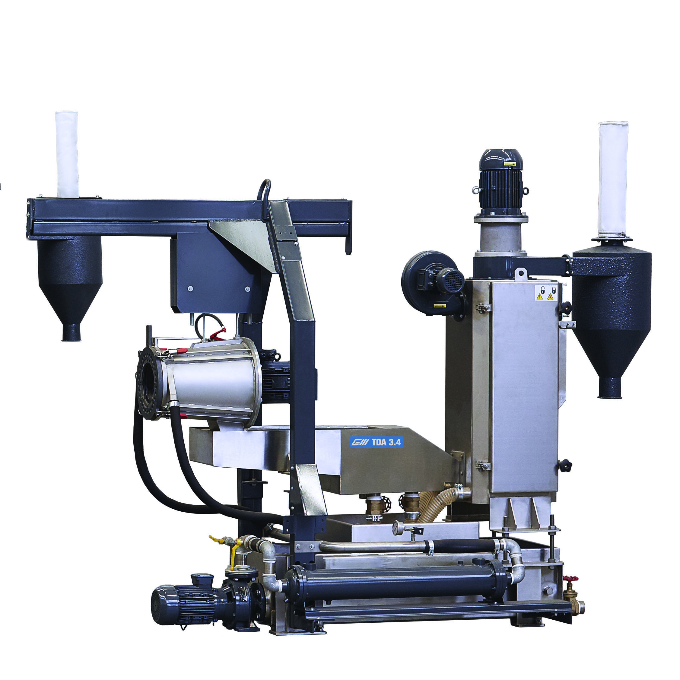 Gamma Meccanica #TDA-3.4, water ring pelletizer, up to 750 lb/hr, 2012, Never Used
