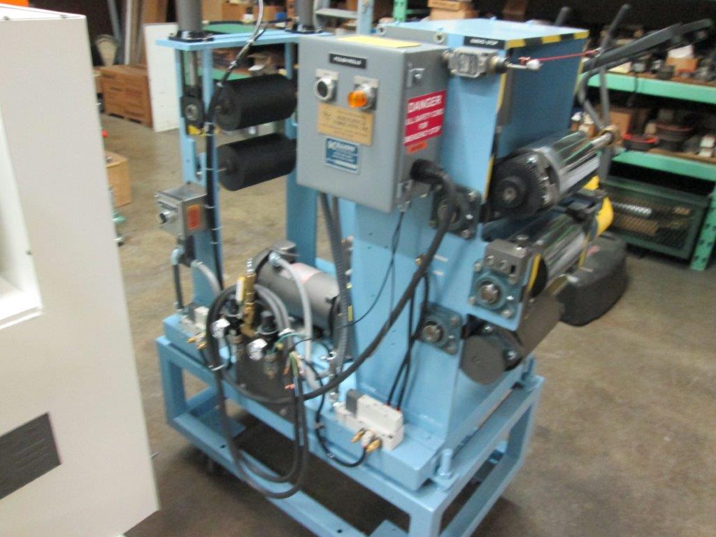 8" x 5" Killion, lab sheet line, 2 chrome & 1 matte roll, 1 HP DC, 230 V., 1 Ph.