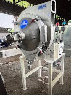 30" Sweco #TS30S, classifier, Stainless Steel, 7.5 HP blower, 1600 CFM, 230/460 V.