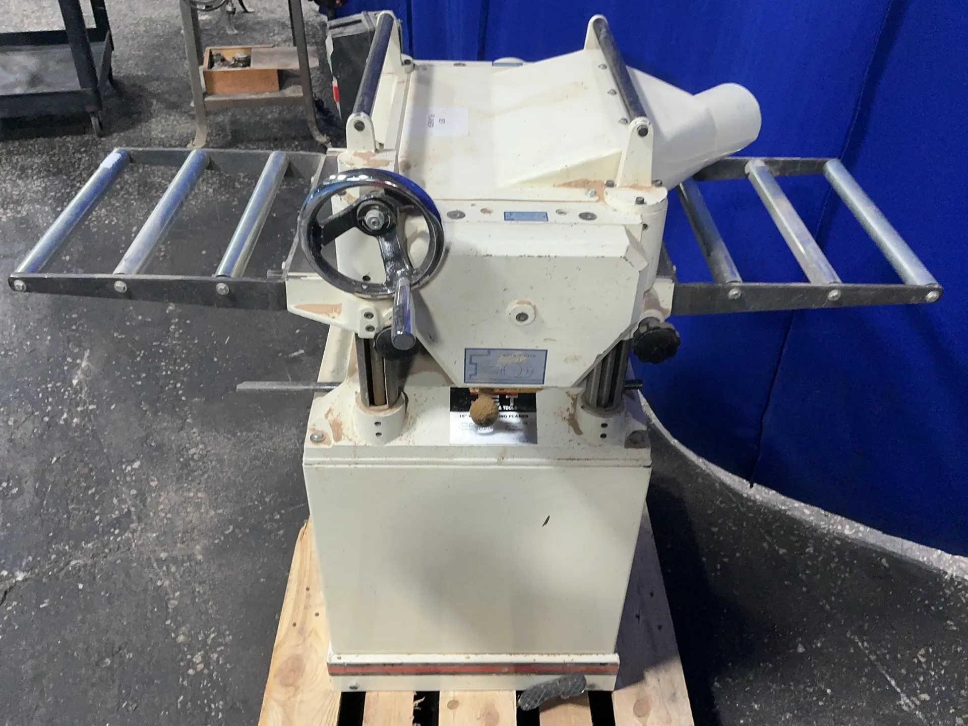 15" Jet #JWP-15CS, woodworking planer, 3 HP, 230 V.
