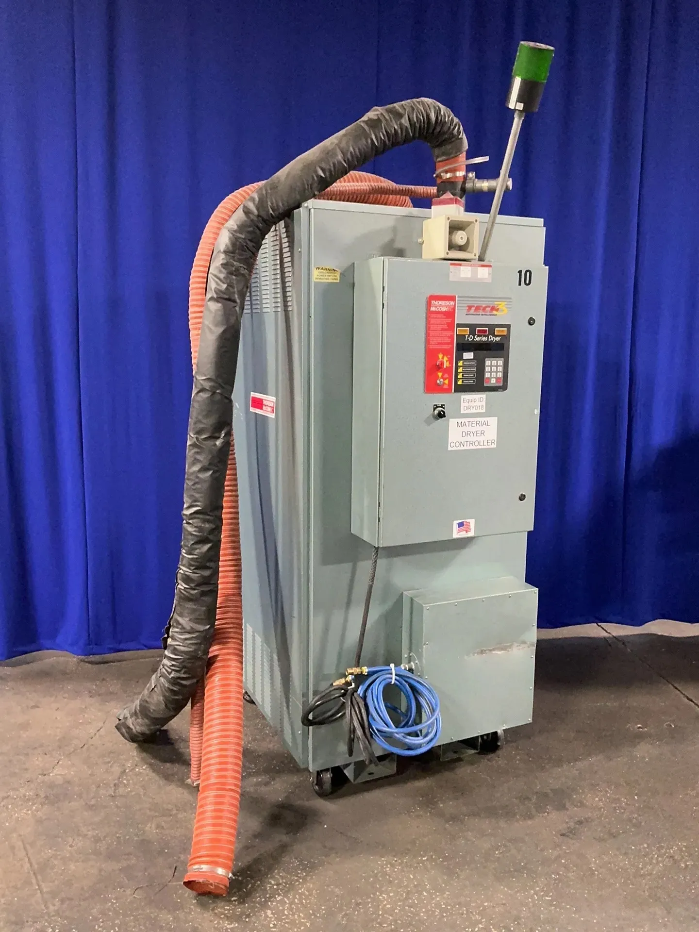 Thoreson McCosh #TD-360, dryer, 10 HP, 55.8 A, Tech 3 digital read out, 480 V.