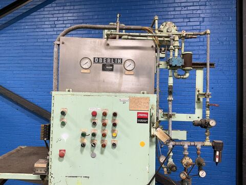 Oberlin #OPF-4, pressure filter, 8 HP, 11 A, 460 V., 1991