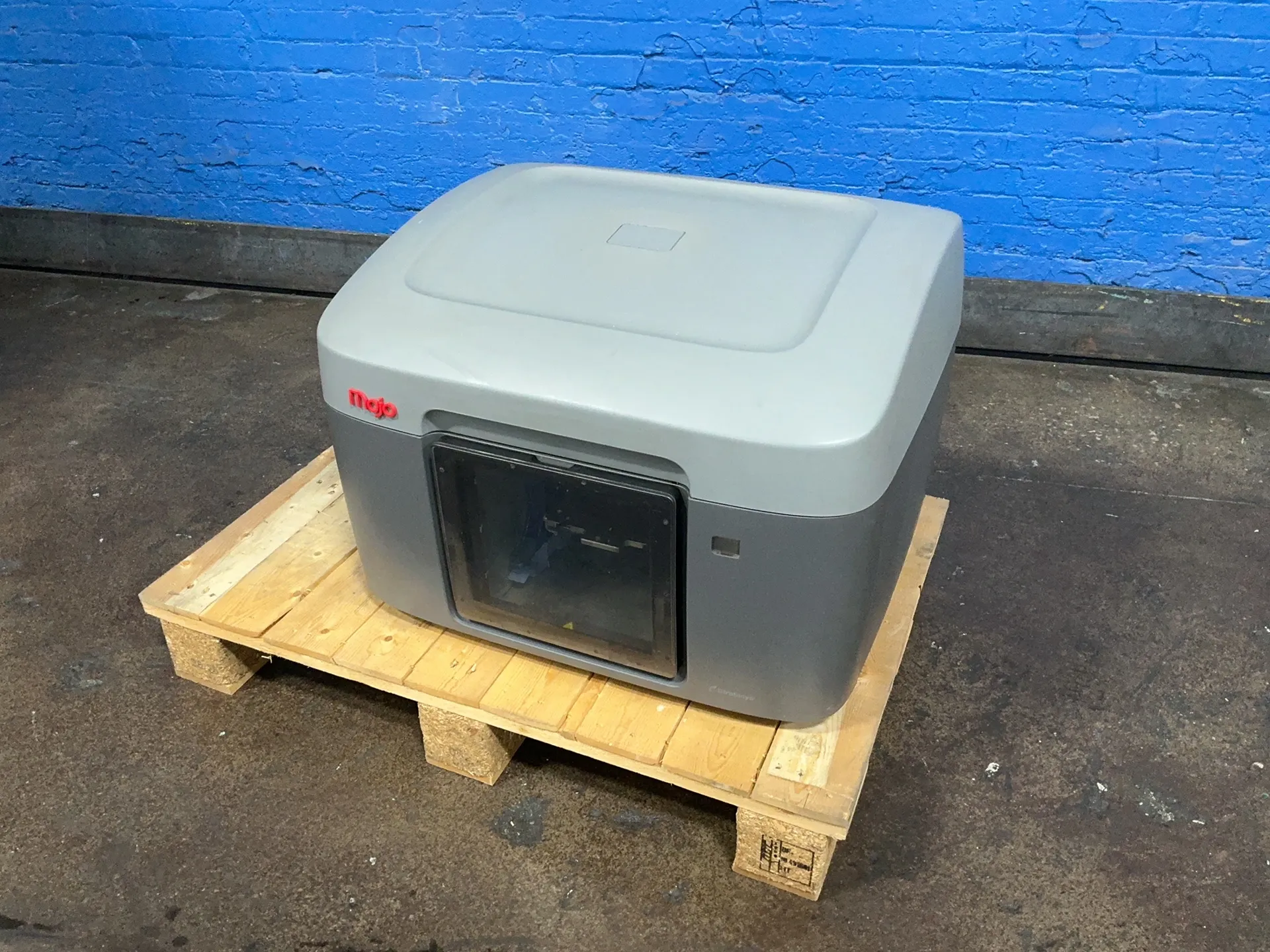 Stratasys #MOJO, 3D printer, 6.5" x 7" x 6", 2 cartridge slots, 100-240 V., 2014