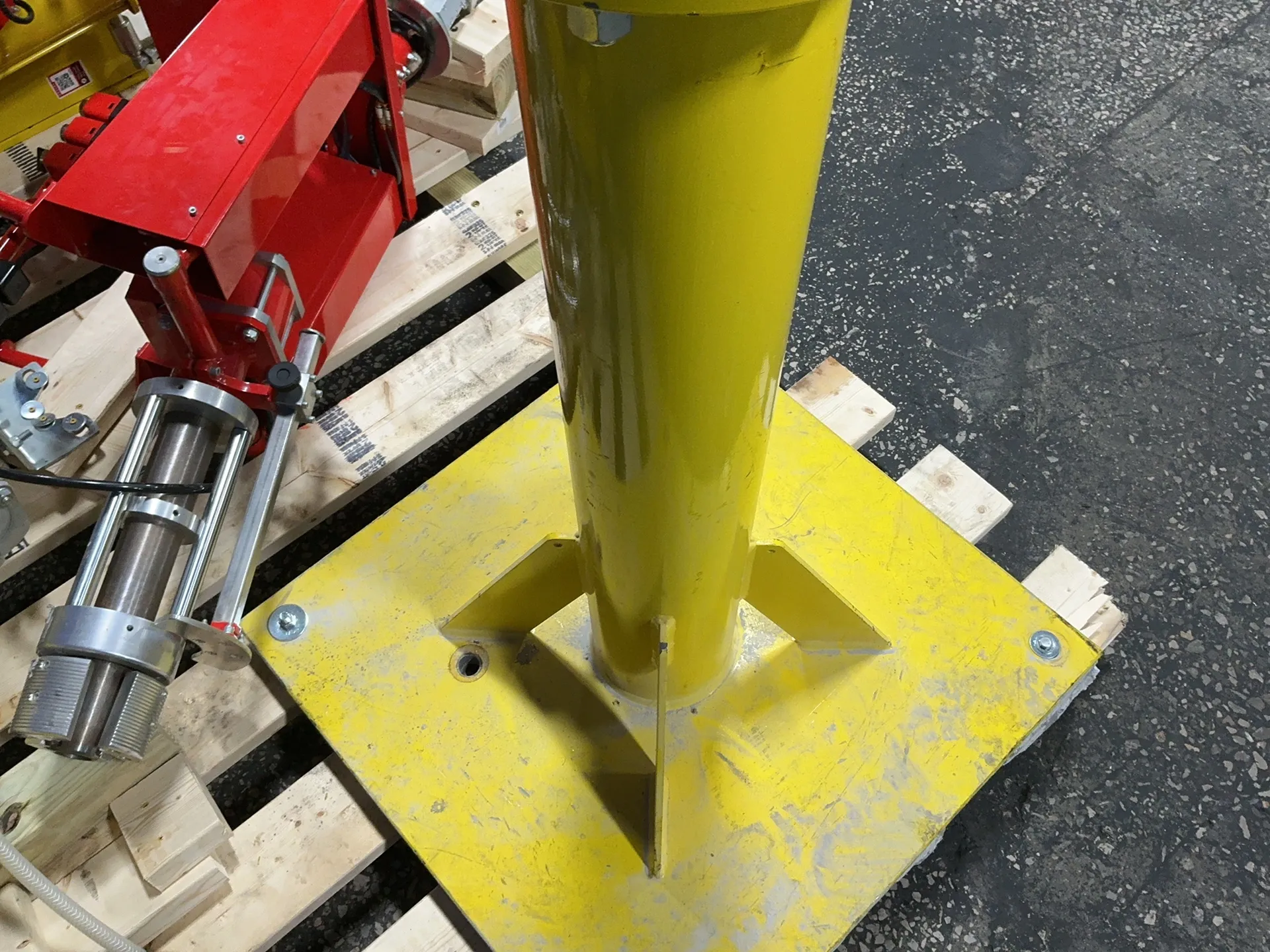 200 lb. Dalmec, Lift-Assist Attachment, 72" travel length, 120" H