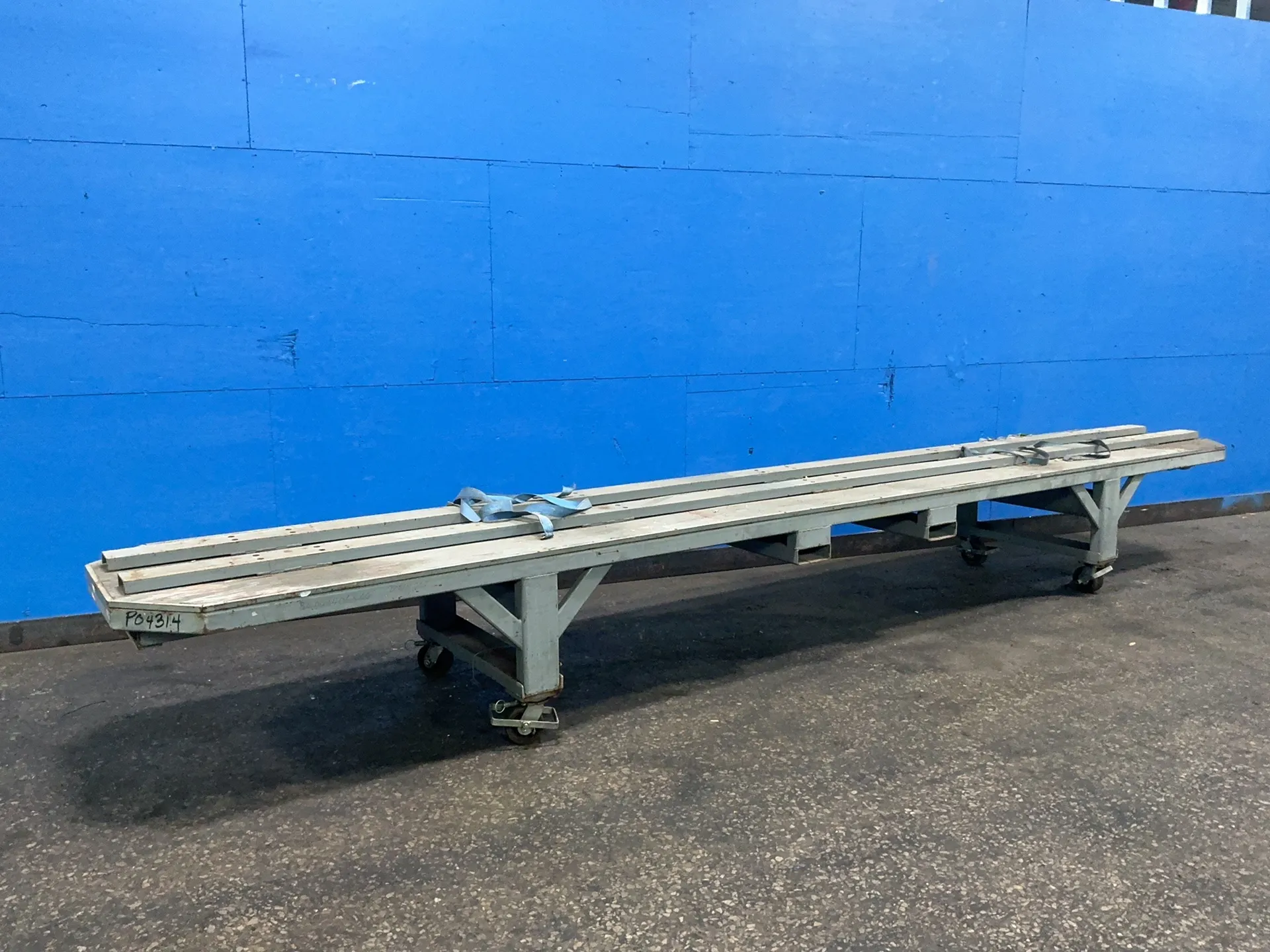 6,900 lb. #90D183, Material Handling Dolly, 253" x 40" x 30", 4 wheel, 1998 (2 available)