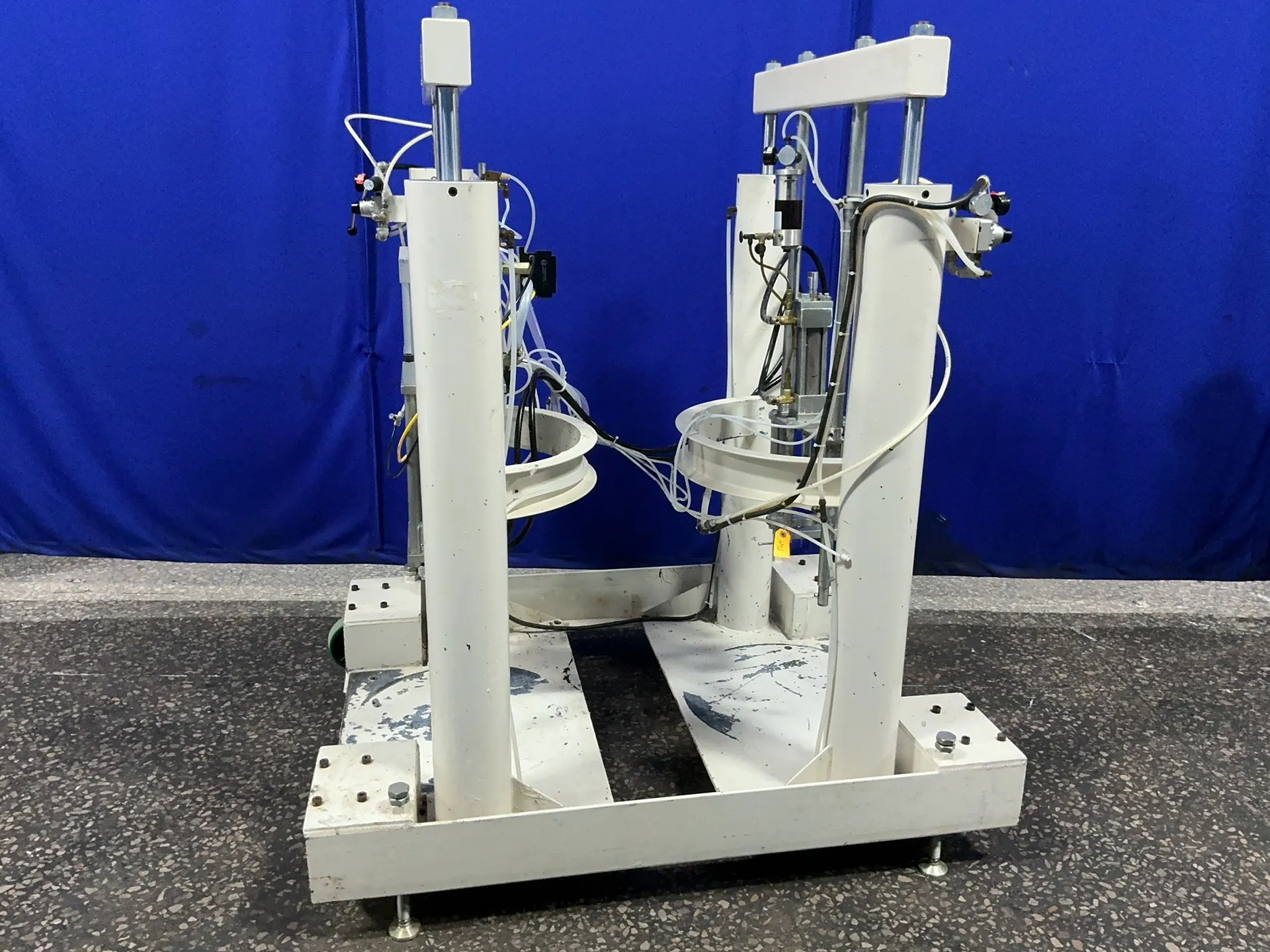Fluid Automation #H4-55-55, Dispensing Unit, 31" capacity, pneumatic pump, control cabinet