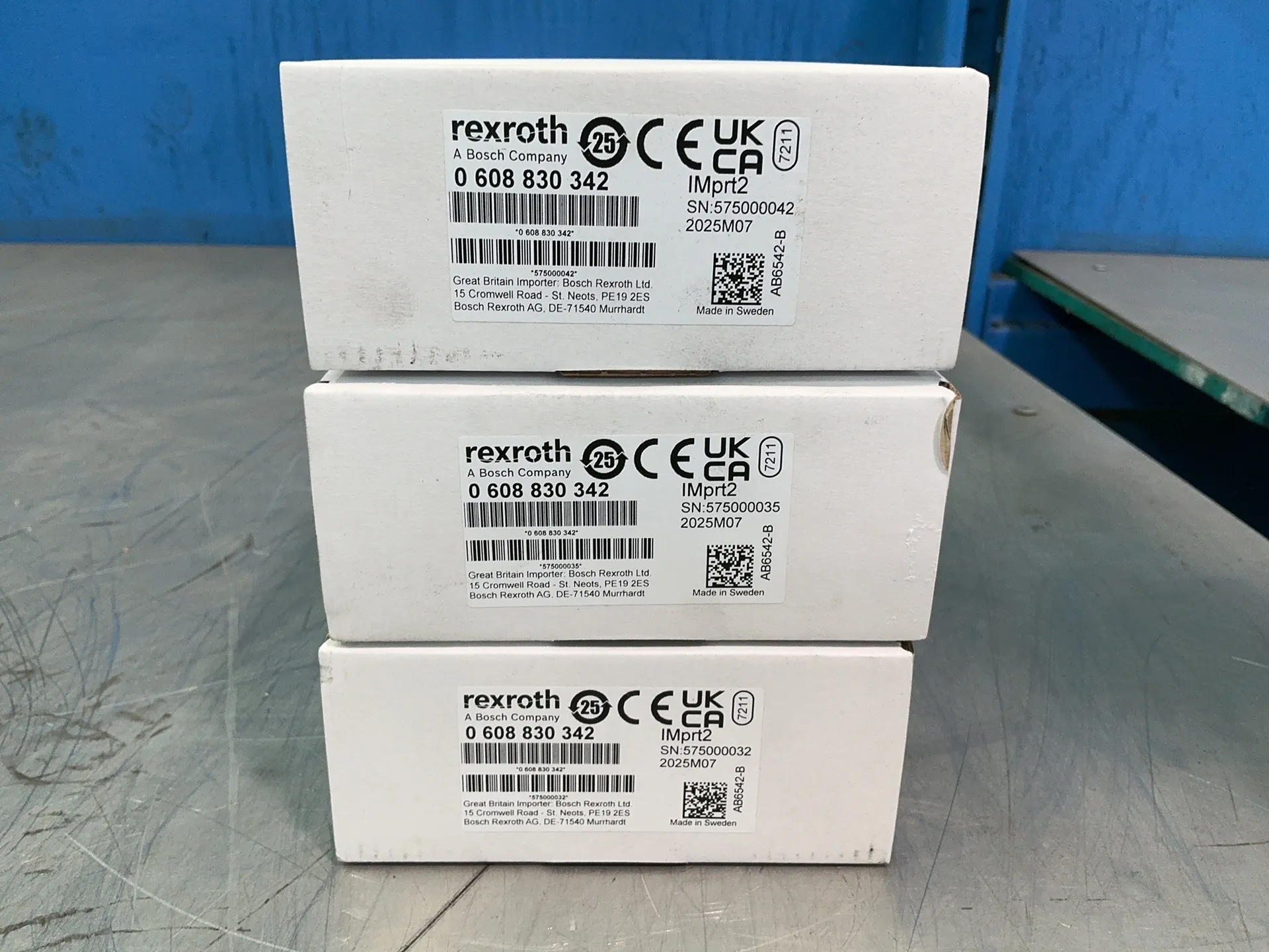Bosch Rexroth #0608830342, Interface Modules, new, LOT of 3