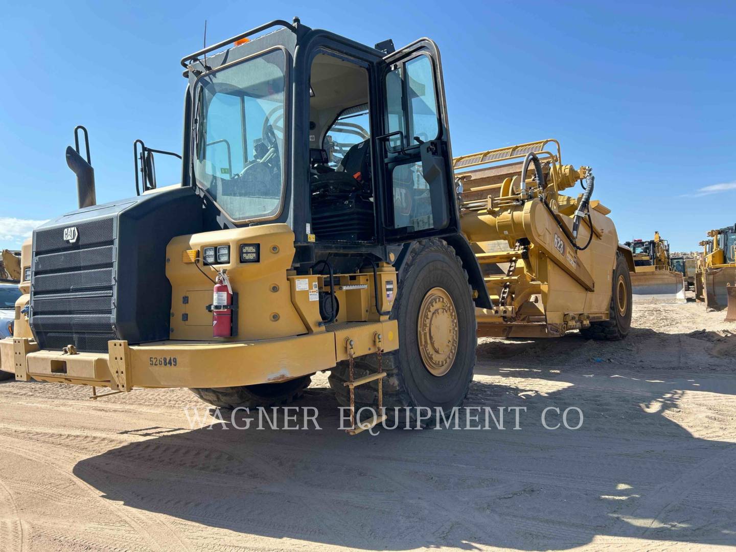 Caterpillar 623, Wheel Tractor Scraper, 1416 hours, S/N: WYF00157, 2025